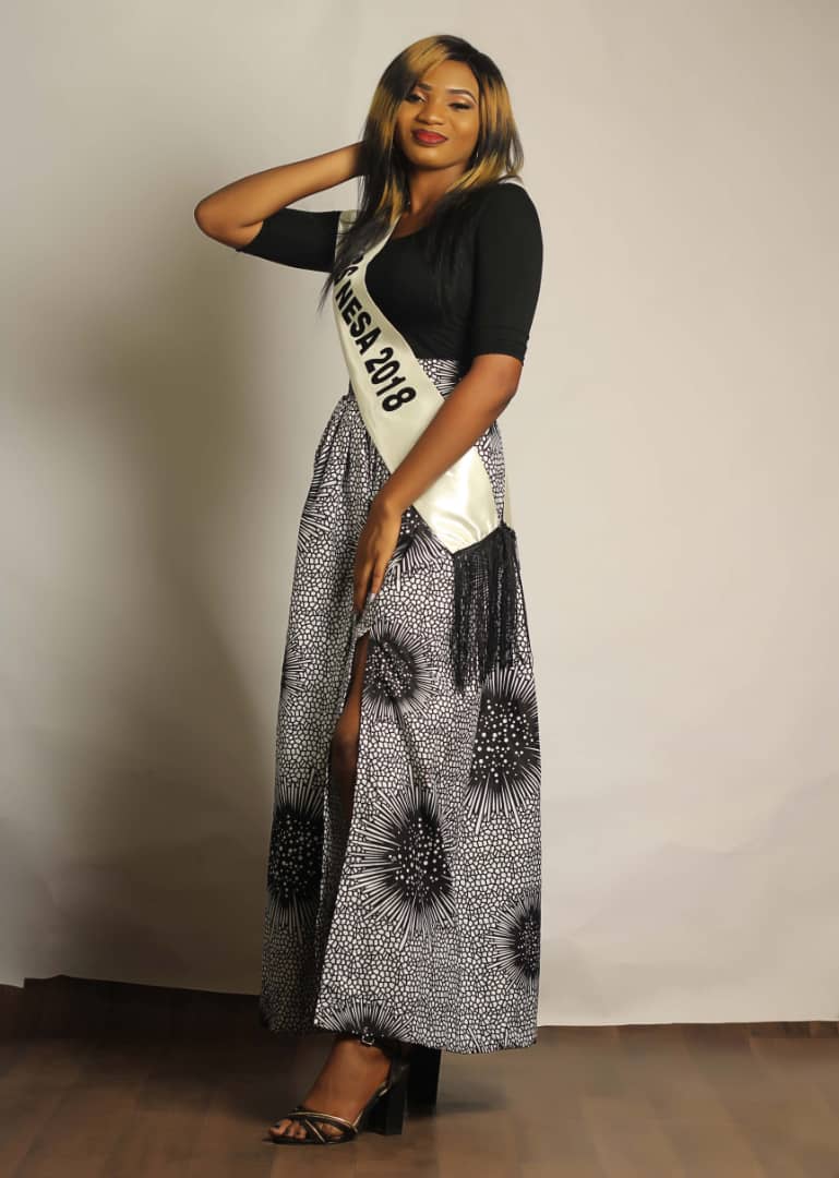 Naijafinix Face Of The Week:- Meet Queen Rosemary, Miss NESA 2018/2019 Uniabuja Chapter