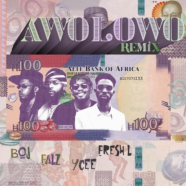 Download Music Mp3:- BOJ Ft Falz x Ycee x Fresh L – Awolowo (Remix)