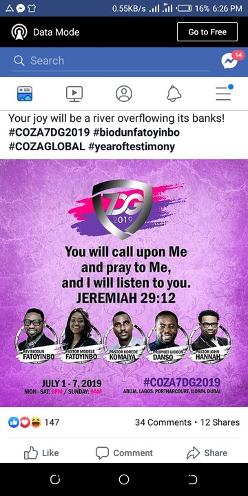 Pastor Biodun Fatoyinbo is unperturbed despite the scandal rocking his church. COZA is going ahead with her annual prayer events across her branches. Love him or hate him, this man is courageous.