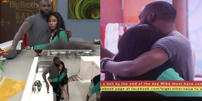 Bbnaija 2019 has been on air for over 24 hours now and late last night we saw what might look like our first love birds for this years edition in Mercy and Gedoni. The gist is that the two have found comfort in each other and they can’t seem to get enough of cuddling each other.