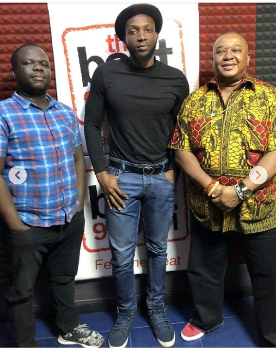 BBNaija housemate, Tuoyo who became the fifth contestant to be evicted from the reality TV show begins his media tour.