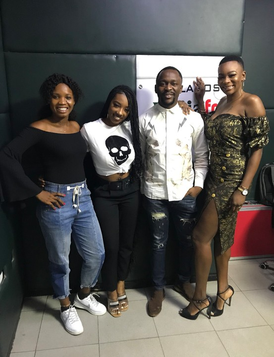 BBNaija 2019 Media Tour:- Comedian Ushbebe Poses With Evicted Housemates, Avala And Isilomo Former big brother naija housemates, Avala and Isilomo are beginning to mingle with top celebrities as they strikes a pose with comedian Ushbebe and Dat Warri Girl during their media to Naija FM in Lagos. Avala and Isilomo are the first housemates to be evicted from BBNaija season 4.