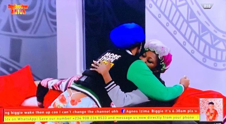 Recall Tacha and Thelma engaged in a fight yesterday over food. The Instagram slay queen, Tacha went to make up with Thelma this morning with a hug.