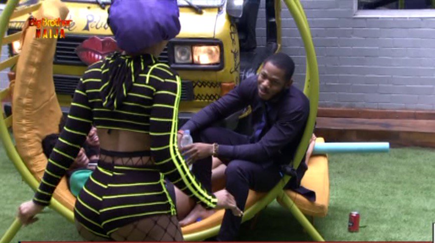 BBNaija 2019:- Check Out What Mercy Wore In The House Today