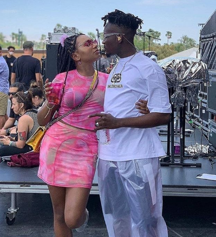 Eazi And His Bae, Temi Otedola, Look Smitten In This Lovely Photo