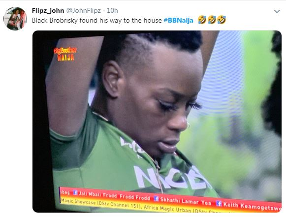 BBNaija 2019:- Isilomo Looks Like “Black Bobrisky” In Newly Captured Photo According to this Twitter user, the BBNaija housemate, Isilomo looks like the Nigerian Barbie, Bobrisky, but a darker version.