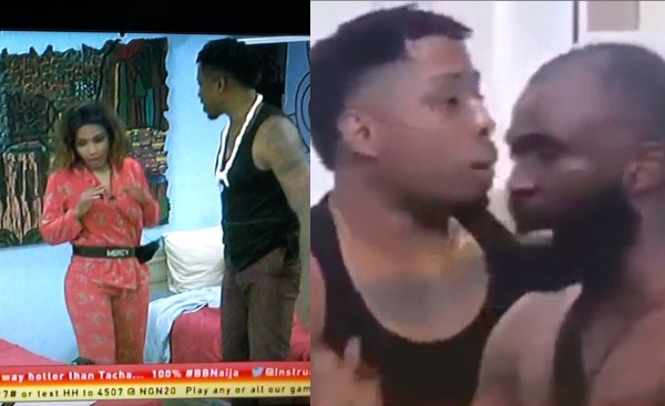 The Big Brother Naija Saturday night party came with another drama and it involved Mercy, Gedoni and a drunk Diane. Gedoni had gotten into a heated argument with Mercy after using the Oppo phone made available to housemates to record a drunk Diane after the party. The confrontation by Mercy however took a different twist after he dared her to fulfill her threat of smashing the phone. Other housemates and even Mercy’s love interest in the house, Ike, came to calm the storm, after she went on to smash the phone. She however stated that her only regret was not smashing the phone on Gedoni’s face.