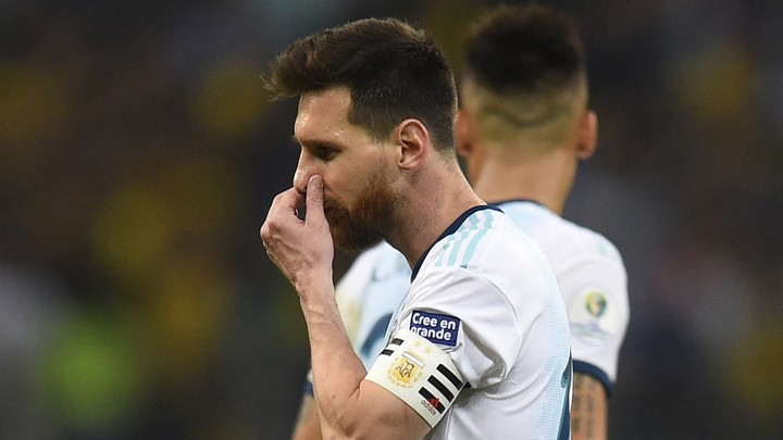 Leo Messi accused the organisers and referees at the Copa América of corruption when he spoke in the mixed zone after Argentina beat Chile 2-1 to take third place in the tournament being held in Brazil.