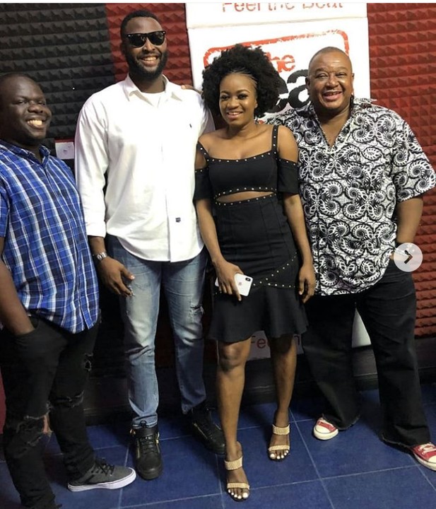 BBNaija Housemates, Nelson and Thelma begins media tour today after evictions as they visits Thebeat FM in Lagos. Nelson and Thelma became the 7th housemates to be evicted from Big Brother Naija season 4, after Avala, Isilomo, Kim Oprah, Ella and Tuoyo.