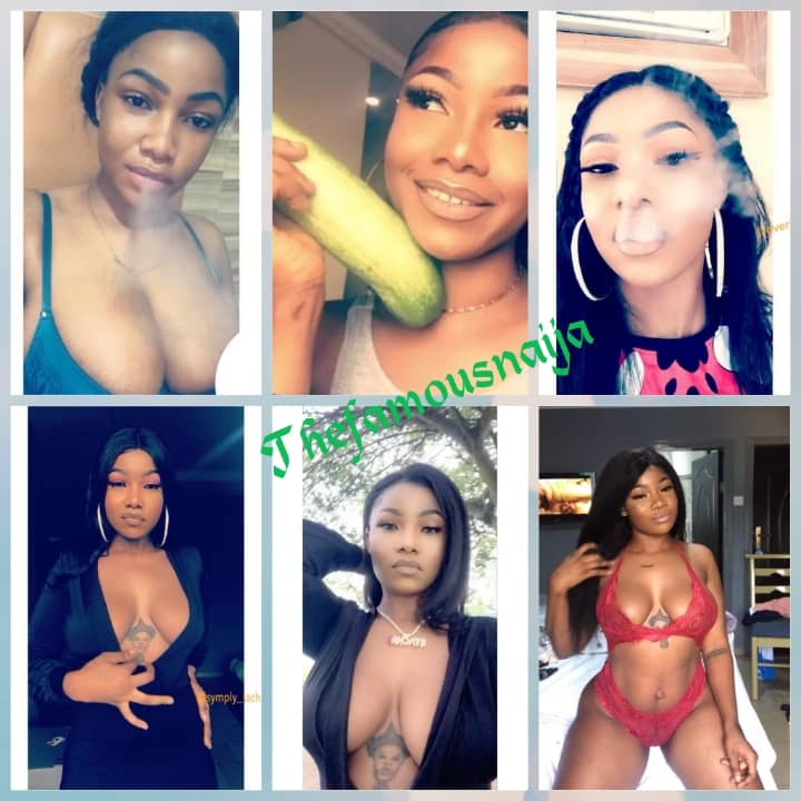 Slay Queen BBNaija Contestant Flaunted Cucumber, Smoked, Tattooed Davido In Cleavage Simply Tacha is a dramatic slay queen that’s going to set BBNaija 2019 on fire. She was unveiled as a housemate on the BBNaija 2019. She is very popular on Instagram. She’s followed by top Nigerian Celebrities and doesn’t hesitate to flaunt her cleavage.