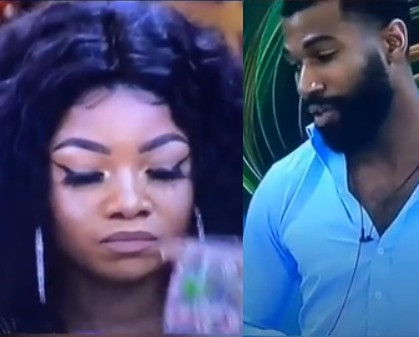 BBNaija’s Mike is currently being hailed on Twitter for speaking the truth to his fellow housemate, Tacha. Tacha and Seyi who were ”evicted” and sent to a fake house during last Sunday July 21st eviction show, returned back to the B