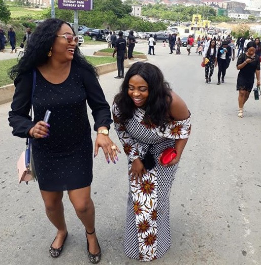 ‘We Were In Church Laughing Our Eyes Out’ – COZA Members Mock Protesters (Photos) A COZA member, Queen Jules Okezie shared photos of herself and friends laughing after the Sunday service which was marred by protest over the rape allegation leveled against Pastor Fatoyinbo.