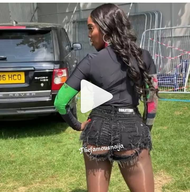 “You Look Like A Mad Woman, Respect Yourself” – Tiwa Savage Under Fire As Fans Blast Her For Wearing Bum Shorts Number 1 African bad girl, Tiwa Savage posed in bum shorts, shaking her body a little bit in a new video. But her fans are not happy with what she wore in the video, they asked her to respect herself as a mother. See some comments blasting her….