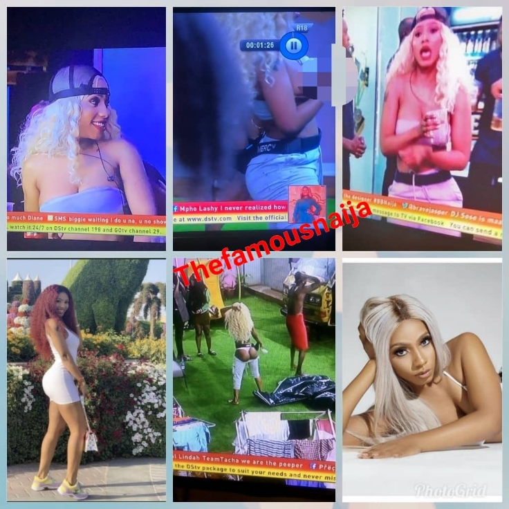 Like Tboss, Like Mercy Watch the moment ‘most beautiful’ BBNaija housemate, Mercy exposed her standing, firm boobs & nipple on National TV – BBNaija. Recall that Tboss also exposed her boobs during the BBNaija 2017. During the Saturday night party, Mercy got inebriated and started to kind of misbehave, first she exposed her panties and bum. Then she later exposed her full boobs. This has got Nigerians talking on Twitter as Mercy and her boobs trend. Fans, Nigerians say it is still standing.