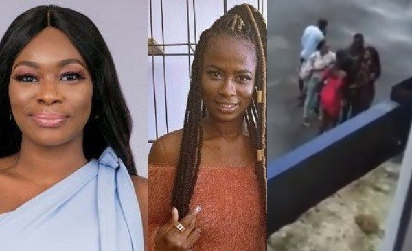 Ex-housemates of the 2019 edition of the Big Brother Naija Reality Show Isilomo and Ella, were spotted ”fighting” after a radio interview today August 2. The fracas allegedly ensued between the reality show stars over Avala’s claim of Ella’s hug being fake during the radio interview in Owerri, Imo State capital. Isilomo was heard repeatedly sayin ‘f*ck off, I dey craze o..’ during the heated argument that almost led to exchange of blows.