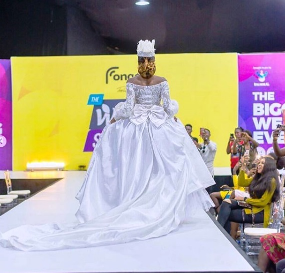 Big Brother star, Asogwa Alexandra Amuche Sandra, known as Alex Unusual is absolutely breath taking in new bridal photos .Alex is one reality star that stands out very tall amongst her peers