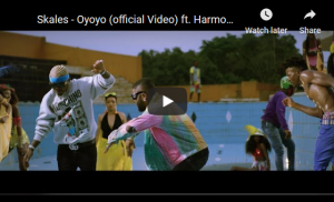 Watch And Download Music Video:- Skales Ft Harmonize – Oyoyo