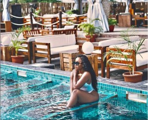 Big Brother Naija star, Cee-C, who clocked 27 yesterday took to Instagram to share these sexy photos of herself posing at the pool while clad in a white swimsuit…
