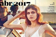 Alexandra Daddario is one of the prettiest and sexiest female models nowadays. Her latest photo shoot was for “GQ Mexico” in April this year. There she posed in amazing white bikini which suited her perfectly! If you desire to see how she looked at that time, simply follow through! You’ll grant yourself full access to all pictures made that day and on every single one she looks very sexy!