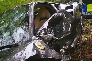 Check Out Footballers Who Have Crashed Their Ferrari Cars (Photos)