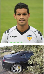 Check Out Footballers Who Have Crashed Their Ferrari Cars (Photos)