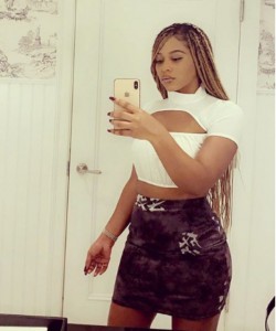 Davido’s second baby mama, Amanda has shared her thought on the sex trafficking menace which seems to be rising each day in Georgia where she stays and Alabama. Sharing an eyewitness account which alleged that black girls and little boys are targeted victims of the crime, Amanda stated that being a black woman with little sisters who are teenagers scares her a lot. She also told everyone to be careful.
