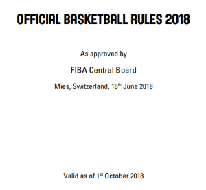 Throughout the Official Basketball Rules, all references made to a player, coach, official, etc. in the male gender also apply to the female gender. It must be understood that this is done for practical reasons only.