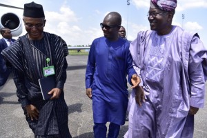  Kaduna State Goveenor, Malam Nasir El Rufai is in Akure to deliver the lead paper at the annual colloquium of the Ajasin Foundation which honors the memory of the first civilan governor of Ondo State, Chief Michael Adekunle Ajasin.