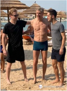 The former Arsenal manager showed off an impressive physique for someone who has just turned 70, suggesting he is still looking after himself despite many thinking he would retire after leaving the Gunners last year.