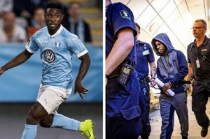 Ghanaian footballer, Kingsley Sarfo to be released from Swedish Prison on Friday after serving more than a year in jail due to rape allegations. The 24-year-old Malmo midfielder has been behind bars sinc