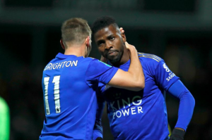 The 23-year-old Nigeria international who is yet to make an appearance for the Foxes in the Premier League was given a rare start in the f