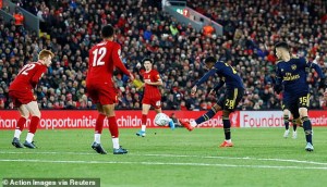 Liverpool performed the ‘mother of all upsets’ as they twice came from behind to level with Arsenal in a thrilling 5-5 draw in the Carabao cup on Wednesday.  Both sides, playing with a lot of teenage players bamboozled e