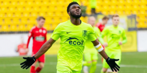 The 20-year-old youngster equalise for the home side in the 11th minutes of the encounter after Tomas Gvazdinska has put the visiting team upfront two minutes earlier.
