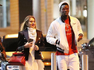 Manchester United midfielder Paul Pogba and his girlfriend Maria Salaues were seen listening to Burna Boy’s song “Gbona” from the Africa Gaint Album which was released on July 2019, through Spaceship Entertainment.