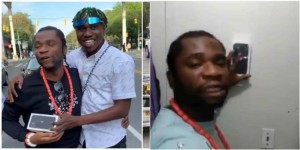 Controversial us-based Nigerian Singer is planning to sell the iPhone 11 gifted to him by rapper Zlatan Ibile. In a video he posted on social media, Speedy, as he is fondly called by his fans, revealed that ever since the gift was offered to him, Zlatan has refused to speak with him. He mentioned that the Nigerian rapper has totally ignored him and not even responding to his WhatsApp messages. He however offered to sell the $900 iPhone for $600 Responding to his new plan to sell the phone, Zlatan asked him not to sell the iPhone, and even offered to send him the $600 which was his asking price for the phone.