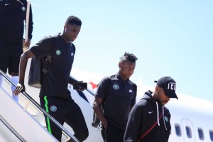 The Super Eagles Of Nigeria are already in Maseru, ahead of qualifier against the home team, Lesotho…