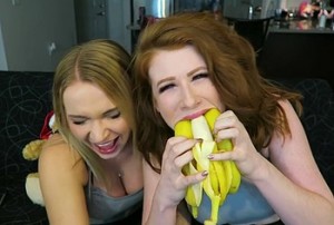 Redhead YouTube star Abigale Mandler isn’t exactly as innocent as they come. She’s known for some provocative videos, but who could have known she’d loose sight of her homemade celebrity sex tape and nude photos?