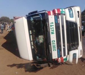 As many as twelve persons have been declared dead after an overloaded container truck crashed in Mokwa. The Federal Road Safety Corps (FRSC) in Niger State says 12 people died in an accident on Sunday at Sawmill village along Mokwa -Makera road in Mokwa Local Government Area of the state.