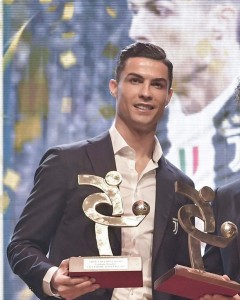 After missing out on Ballon D’Or, Cristiano Ronaldo has been crowned as the Serie A player of the year. On the night he was snubbed for the Ballon D’Or in Paris, Cristiano Ronaldo won the Serie A player of the year award and was named in the Italian top flight’s best XI.  