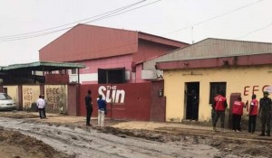 Management of Sun Publishing Limited, publishers of Daily Sun newspaper, has reacted to the sealing of its Lagos office by operatives of the Economic and Financial Crimes Commission (EFCC).