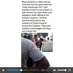  30BG member, Mayorkun escapes being beaten by an angry mob after allegedly slapping a Landmark staff and cussing out, yesterday, in Lagos…