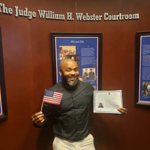 A Nollywood actor has celebrated on his social media page after becoming a United States citizen.