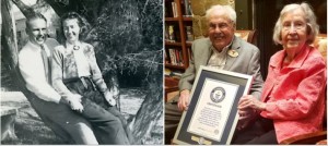 John Henderson and Charlotte Curtis aged 106 and 105 respectively who are officially recognized by the Guiness Book of World Records as the world’s oldest couple and will on December 22, 2019, celebrate their 80th wedding anniversary, and 85 years after sitting in a zoology class in 1934. 