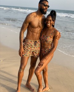 BBNaija star, Mike Edwards’ wife, Perri Edwards Shakes-Drayton shared photos of her rocking bikini via her Instagram Page.