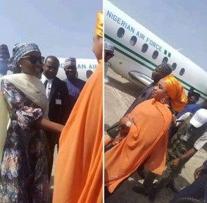 Hanan Buhari, the youngest daughter of President Muhammadu Buhari, on Thursday visited Bauchi on a