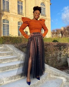 Nigeria’s own internationally-acclaimed writer, Chimamanda Ngozi Adichie was among the many other celebrities who attended Dior Co