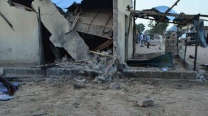 Twin suicide bombers linked to the Boko Haram sect have attacked a mosque in Gwoza, Borno state, on Sunday, killing a 12-year-old child and leaving many people injured.