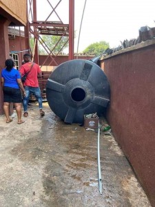 Two school children have been killed while two others sustained injuries when an overhead water tank fell into a classroom at Royal Kings Foundation Nursery and Primary School Nkpor-Agu in Idemili North local government area of Anambra State.