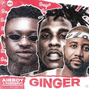 Download Music Mp3:- Airboy Ft Burna Boy x Cassper Nyovest – Ginger