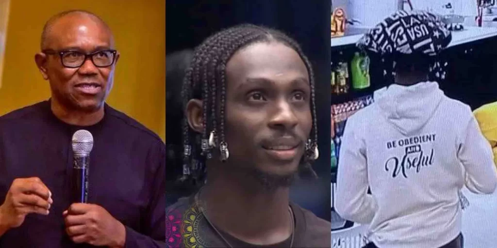 BBNaija 2022:- ‘Obidients’ Vow To Vote Massively For Eloswag Due To His Obedient-Inscribed Hoodie